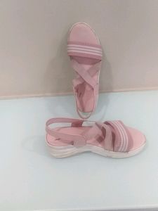 Classic high hills Sandals Pink In Color