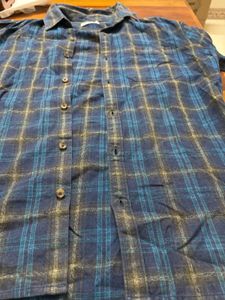Men&#39;s Plaid Flannel Shirt Slim Fit
