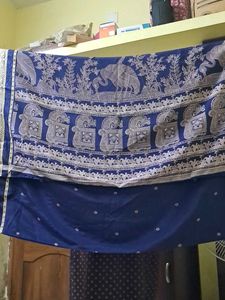 Navy Blue Party wear Saree