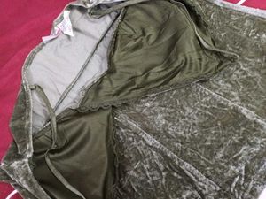 Olive Velvet Cami Top