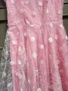 Pink Polka Dot Dress