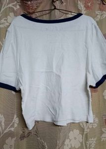 White Crop Top