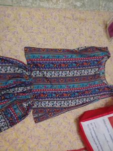 Sleeveless Top And Trouser Set