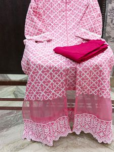 Pakistani Pure Cotton Fabric Heavy Work Embroidery