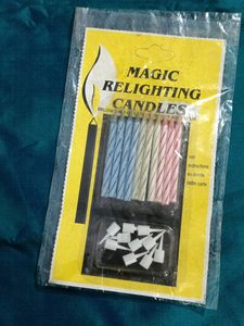 Magic Relighting Birthday Candles