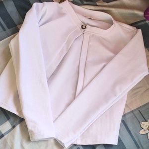 Elegant White Bolero Jacket