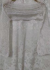 Crochet Mesh Sleeves