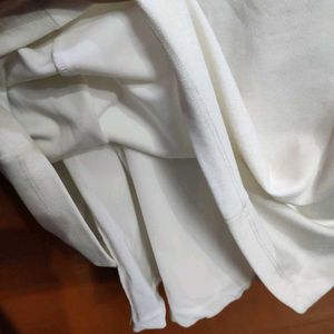 Elegant White Lace Dress