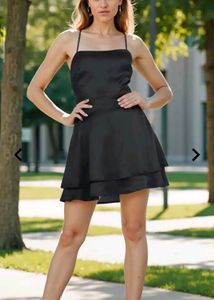 New Black Skater Dress(Bargainable)