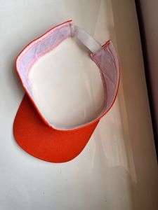 Orange Picnic Cap