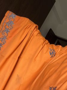 Beautiful Orange Saree