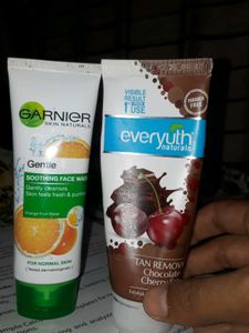 Garnier &amp; Everyuth Face Wash