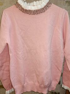 Pink nepal sweater