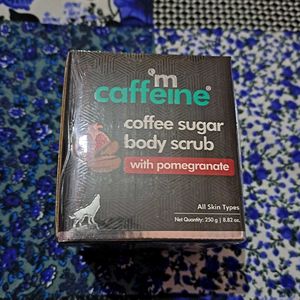 Coffee Sugar Body Scrub with Pomegranate - 250g