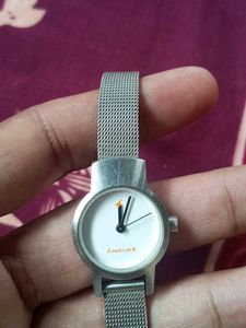 Fastrack Orignal  Silver Womens Watch