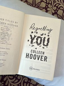 Regretting You By Coollen Hoover