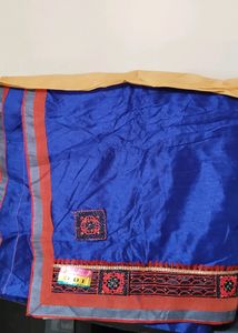 New Dark Blue Saree