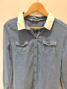 Denim Long Sleeve Shirt