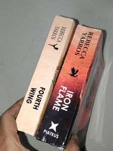 Fourth Wing &amp; Iron Flame Set