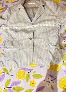 Beautiful Striped Cabi Blazer