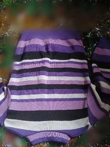 Cute Striped Baby Romper