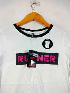White Printed Casual Top (Women&#39;s)
