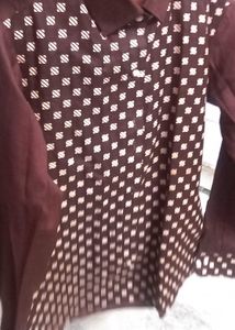 Classic Brown Solid Shirt-Timeless Everyday Style