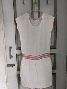 White Casual Dress
