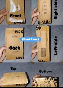 Combo of 4 Empty cardboard boxes/cartoon boxes