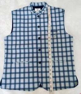 checked Nehru Jacket