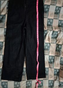 Branded Wide Leg Jeans