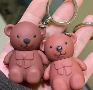 Teddy Bear Lip Gloss - Cute Keychain! 2 sets