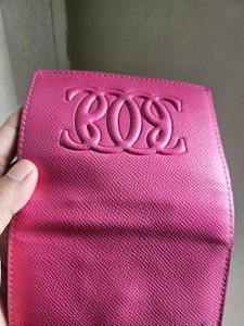 Pink Leather Wallet