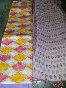 Cotton Print Unstitched Full Suit