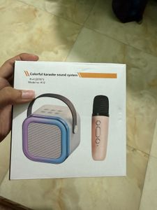 Karaoke Speaker with Microphone