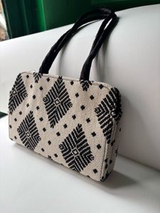 Black Sequin Handbag