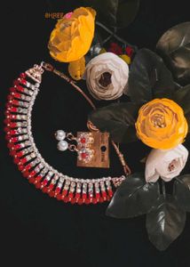 Red Kundan (Necklace)