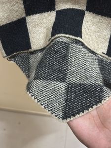 Thrifter Checkered Knit Tank Top