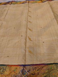 Vintage Indian Sari Fabric