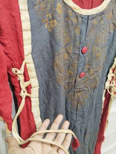 Rayon Red ♥️ Stylish Kurta