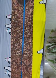 Sold Now... Brown Pashmina Suit