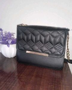 3 Handbags: black , sky blue, floral printed