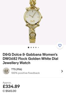 D&amp;G watch