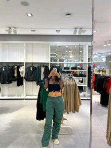 Baggy Military Green Cargos