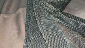 Pleated metallic Shimmer Hijab / Duppatta