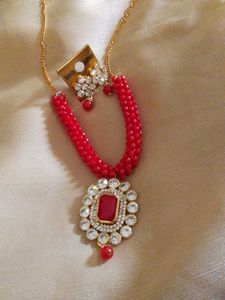 Necklace With Earrings