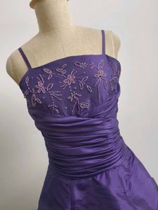 Purple Party Dress