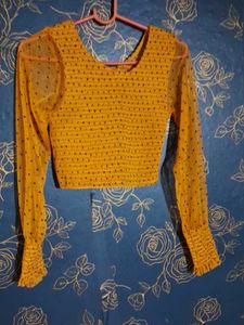 Fancy Crop Top