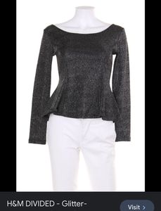 Branded H&amp;M Shimmer Party Top😍