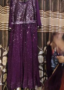 Elegant Purple Kurta Set